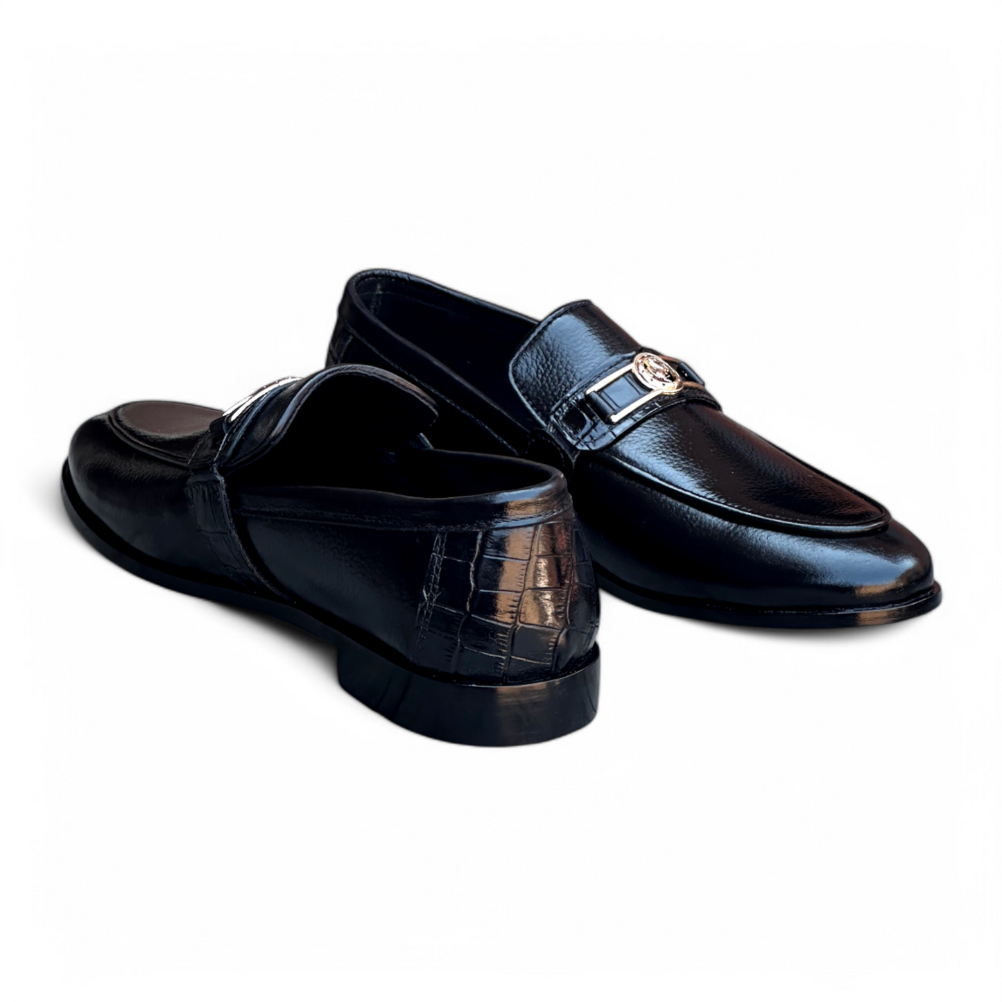 HP Horse Black Loafer-1086-BL - My Store